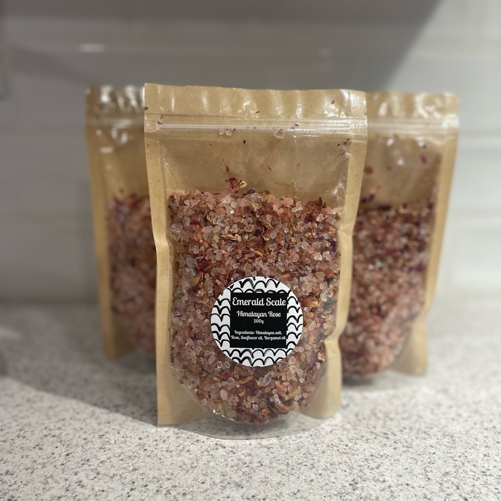Himalayan Rose Infused Bath Soak - 200g